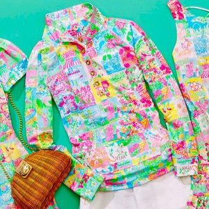 NWT Lilly Pulitzer State Of Mind Popover Sz S